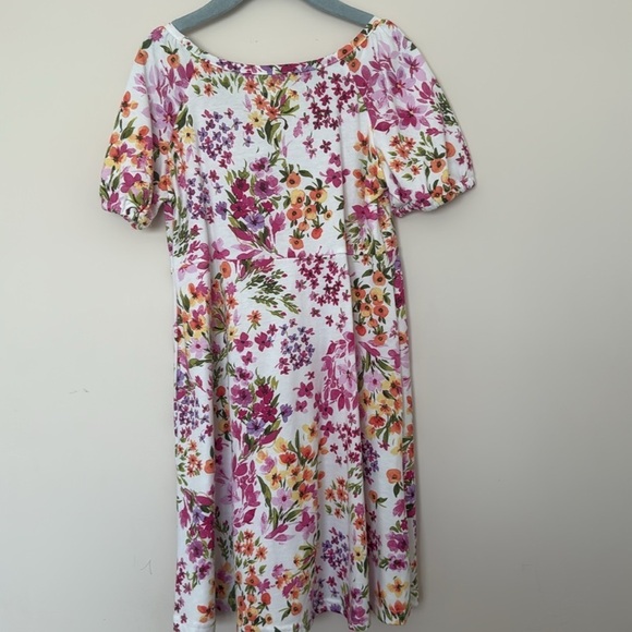 The Children’s Place Floral Girl Dress size M 7/8 Like New - Picture 6 of 7